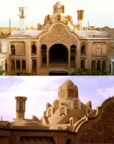 تصویر عکس :  ایران یزد عمارت بادگیر  - یا -  اصفهان کاشان خانه بروجردیها   Iran Yazd Emarate Badgir -  Iran Isfahan Kashan Boroojerdiha home   سایت  پاکزادیان دات کام  www.pakzadian.com  