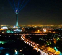 تصویر عکس :  ایران تهران برج میلاد   Iran Tehran Milad tower    سایت پاکزادیان دات کام  www.pakzadian.com